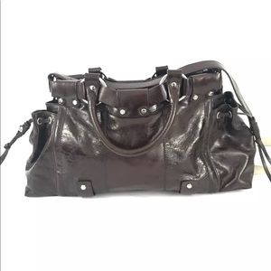 Francesco Biasia Genuine Leather Satchel Bag